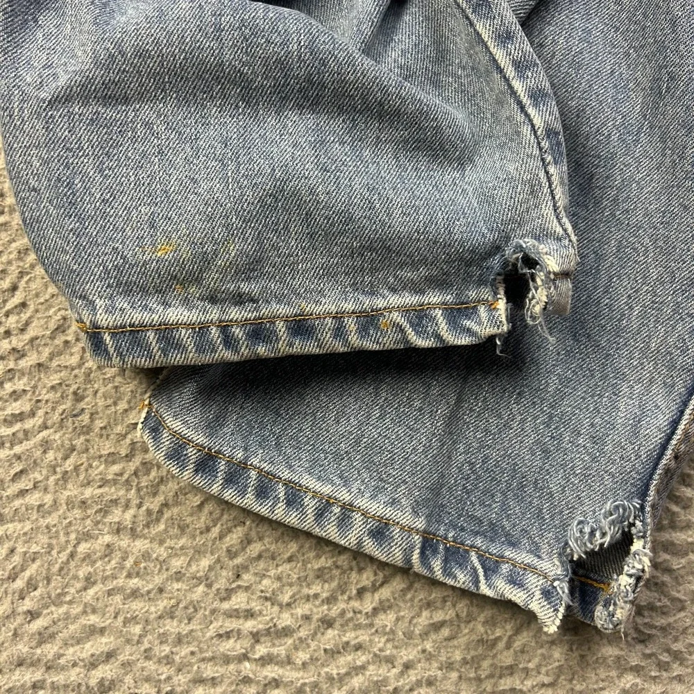 VTG Levis 560 Jeans Mens 38x32 Blue Loose Baggy Tapered Made In USA Y2K